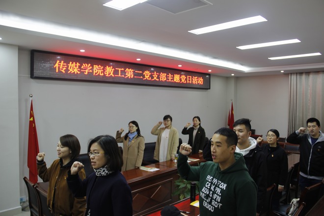 kaiyun官方网站登录入口教工第二党支部1 宣誓.jpg